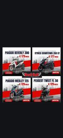 NOLEGGIO MOTO A LUNGO TERMINE DA €129/MESE