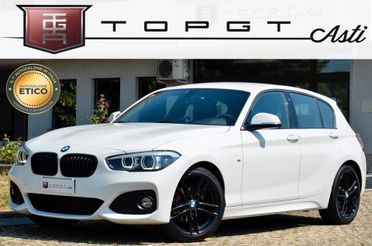 BMW 118d 2.0 MSPORT 150cv AUT, UNICOPROPRIETARIO, SERVICE BMW, UFF ITALIANA, BOLLO 5/27, EURO 6C, FULL LED, PELLE, PERMUTE