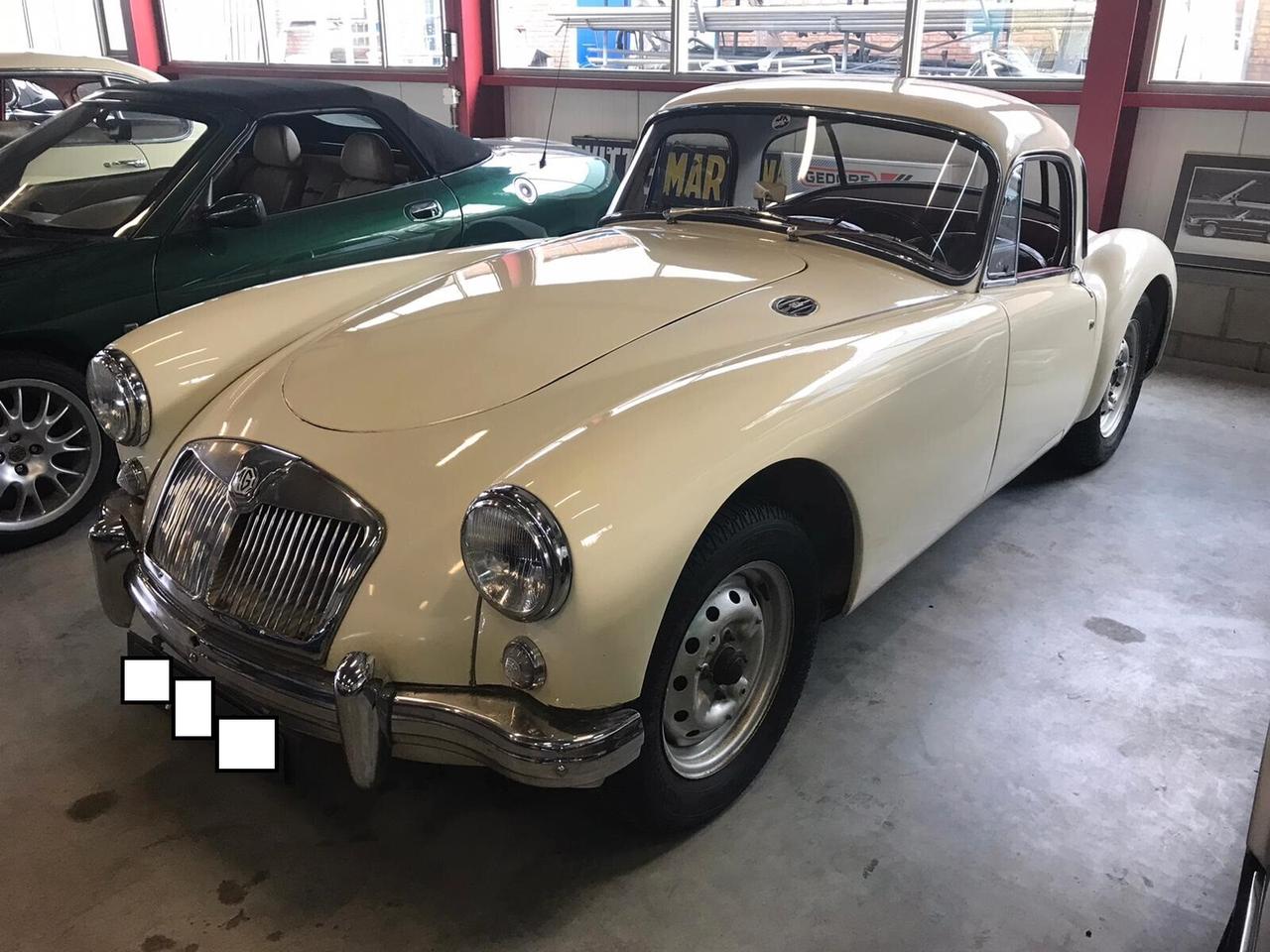 Mg MGA Coupè 1500cc certif. ASI con C.R.S