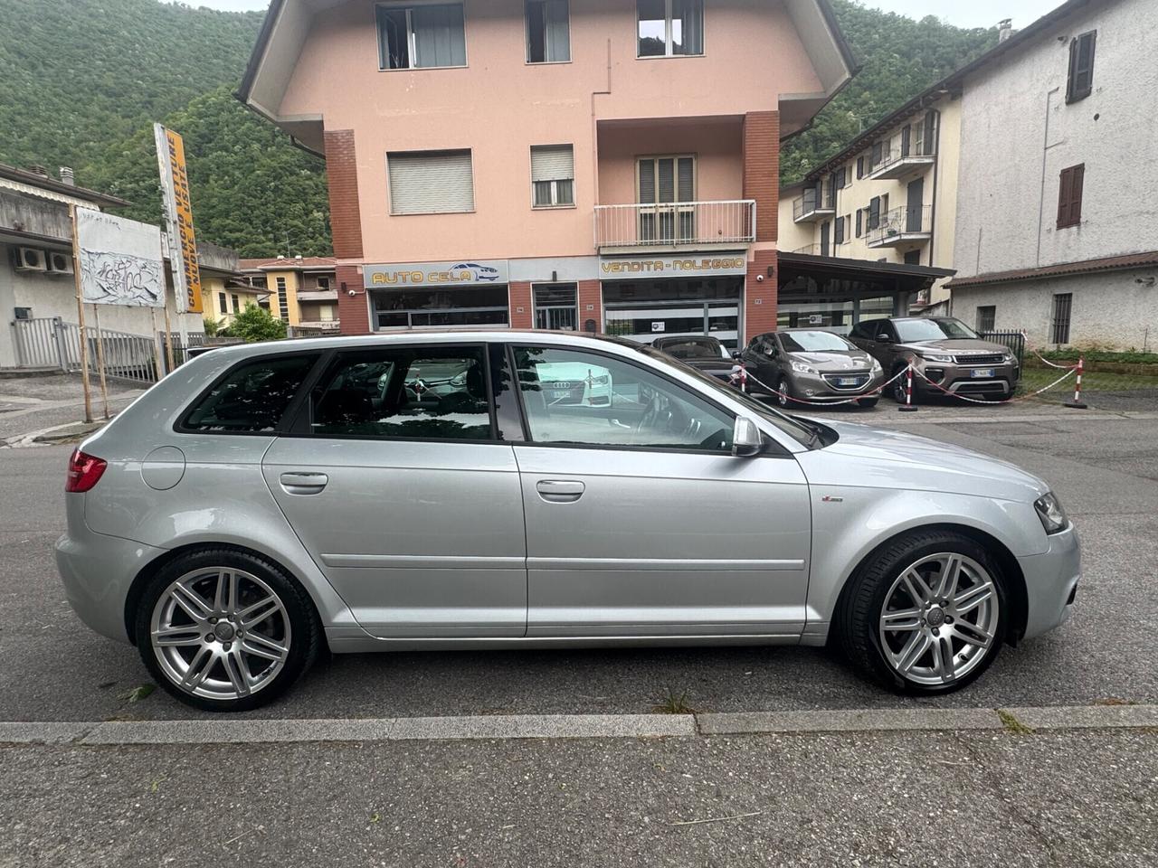 Audi A3 SPB 2.0 16V TFSI quattro S tronic S-line - CON TETTO APRIBILE - FULL OPTIONAL