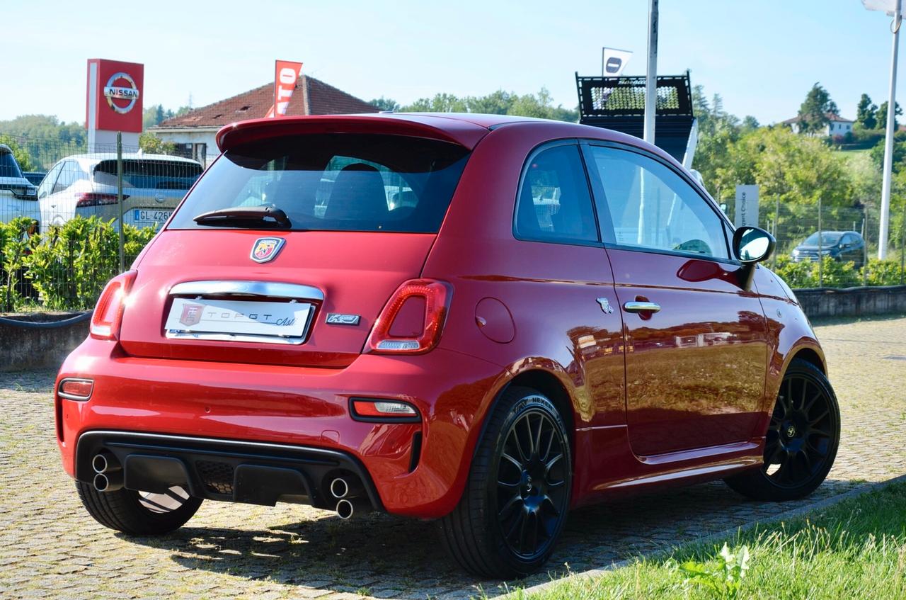ABARTH F595 1.4 T-JET 165cv, UNICOPROPRIETARIO, SERVICE ABARTH, EURO 6D, ROSSO OFFICINA, RECORD MONZA, APPLE ANDROID, PERMUTE