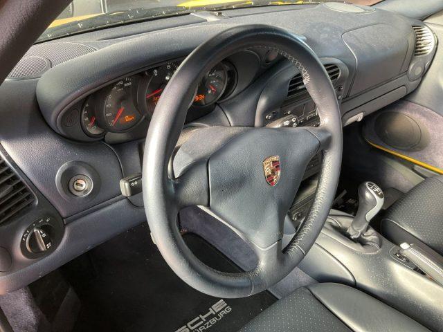 PORSCHE 996 911 3.6 320CV GIALLA INTERNO BLU ! 1PROPRIETARIO !