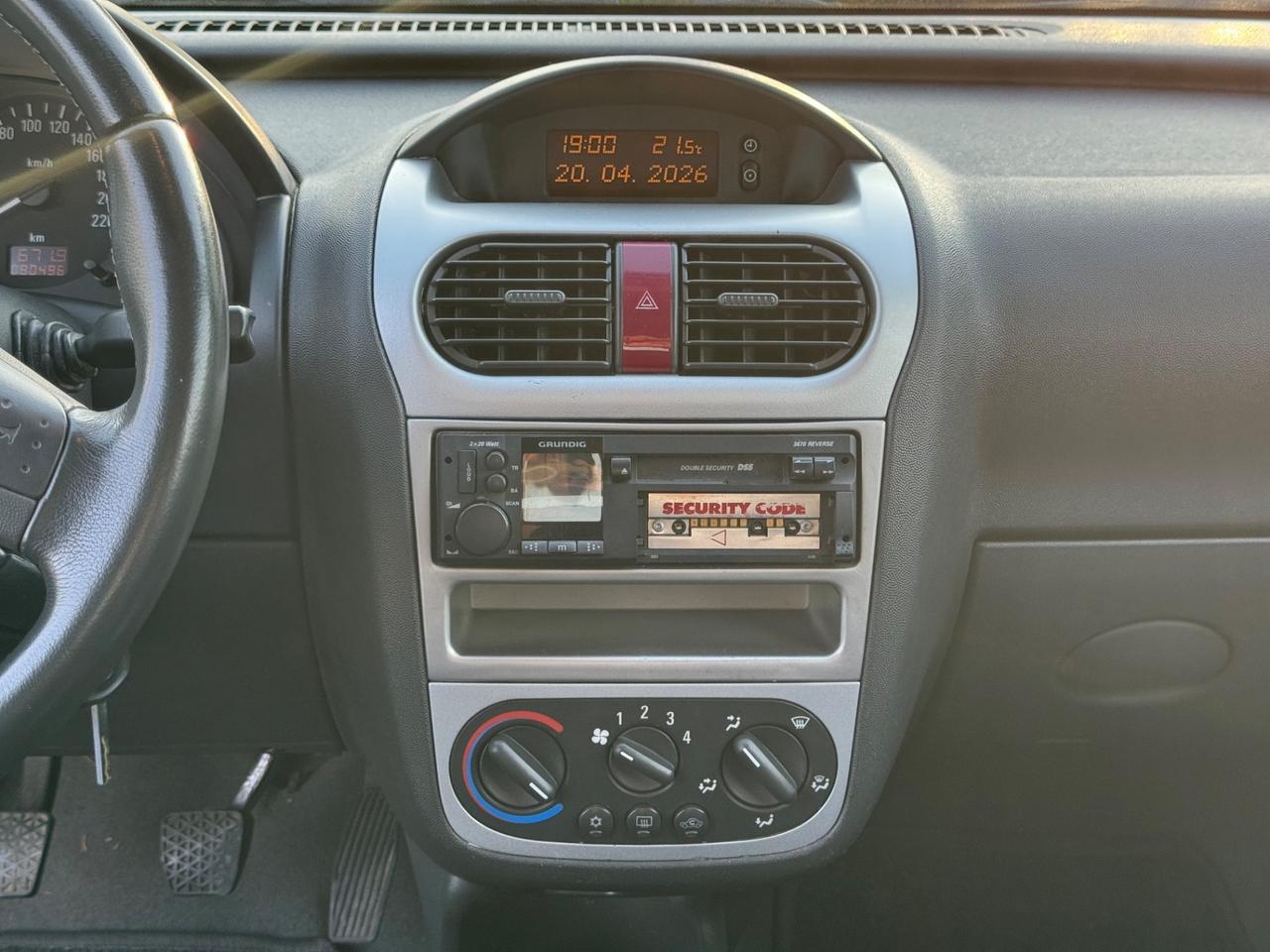 Opel Corsa 1.2 Benzina 80cv 3 porte Club 80.000km 2005