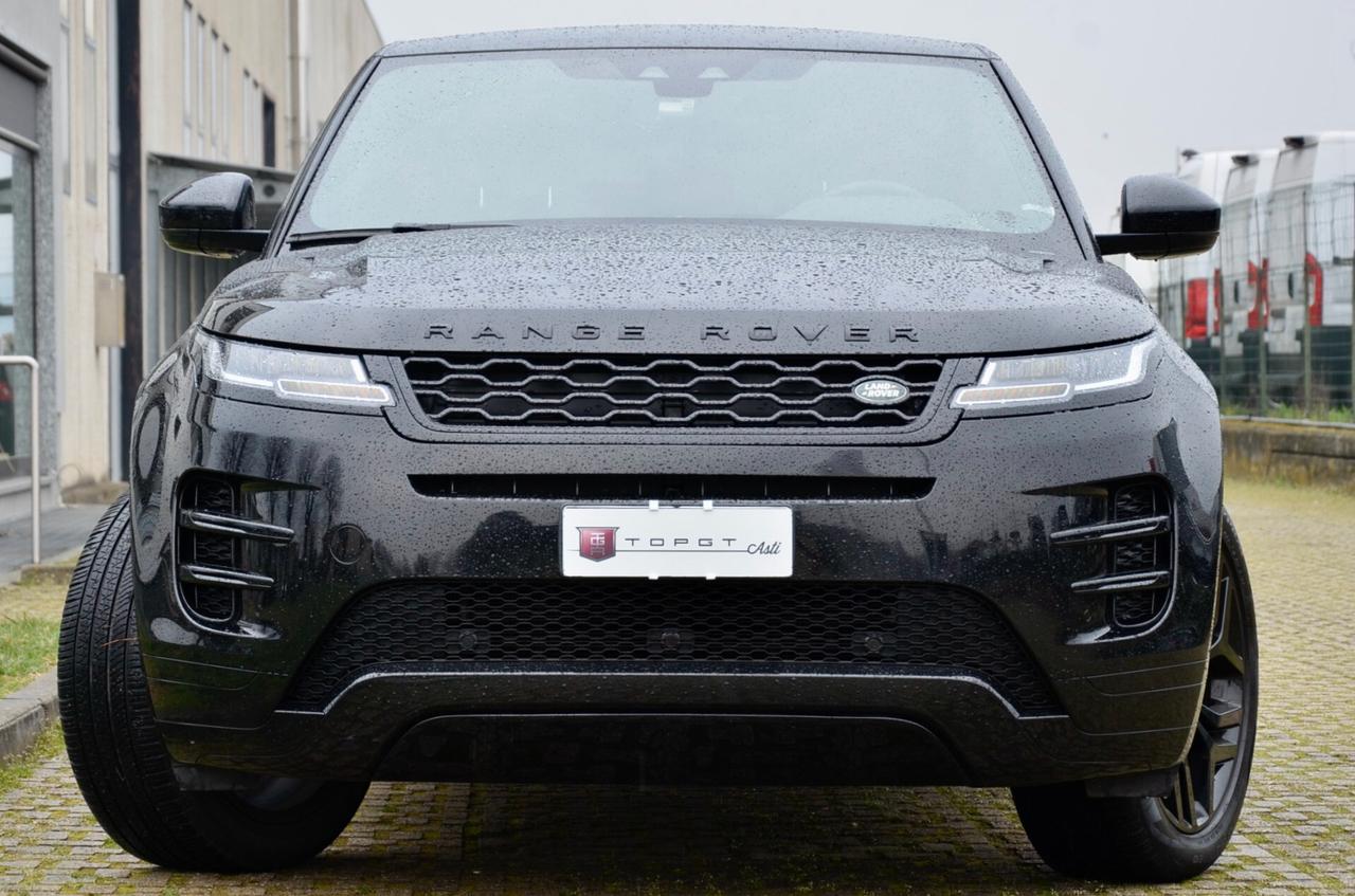 LAND ROVER RANGE ROVER EVOQUE 2.0d i4 MHEV R-DYNAMIC SE AWD 150cv AUT, SERVICE LAND ROVER, FULL BLACK, FULL LED, PELLE, RETROCAMERA, PERMUTE