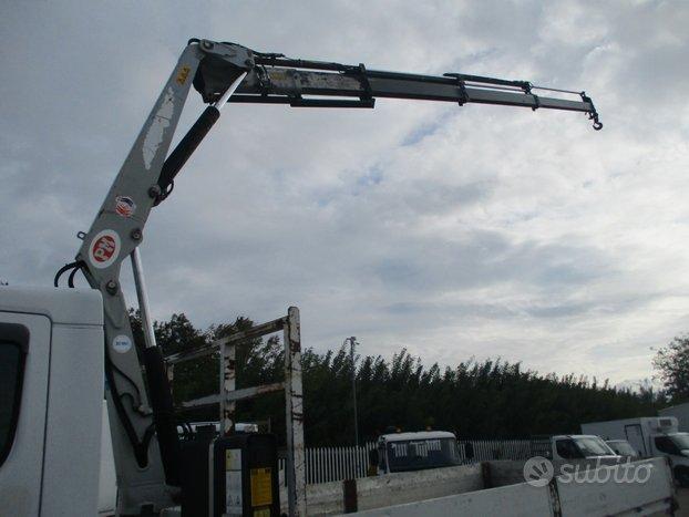 Renault MIDLUM 120/21 GRU PM 8523 4 PIEDI CASSONE