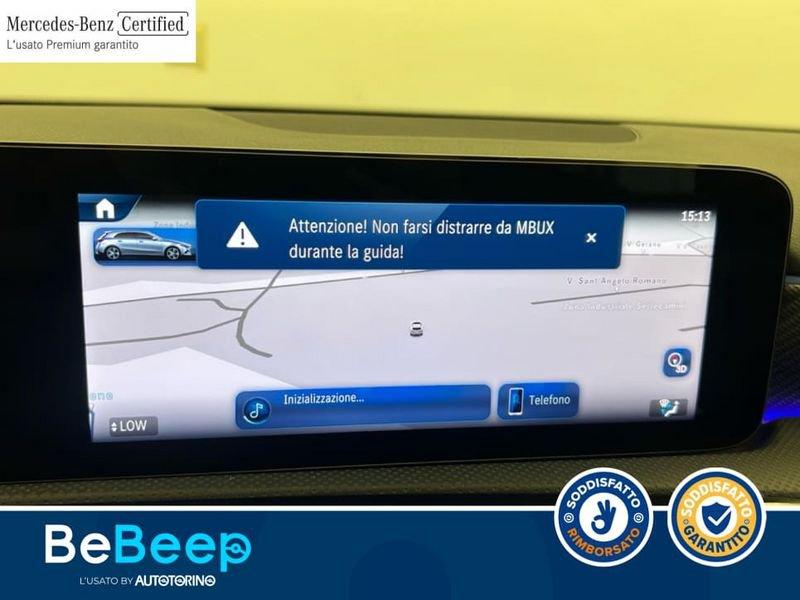 Mercedes-Benz Classe A A 180 D PROGRESSIVE ADVANCED PLUS AUTO