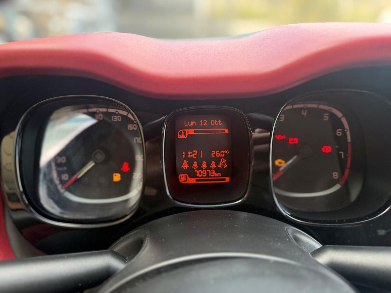 Fiat Panda 2016 1.2 Lounge Garanzia 11/2027
