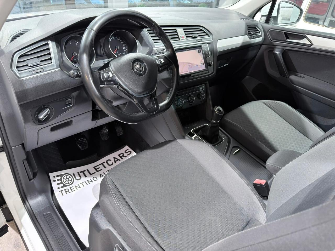 VW TIGUAN 1.4TSI 125CV STYLE 49.000KM 2017 1HANDE