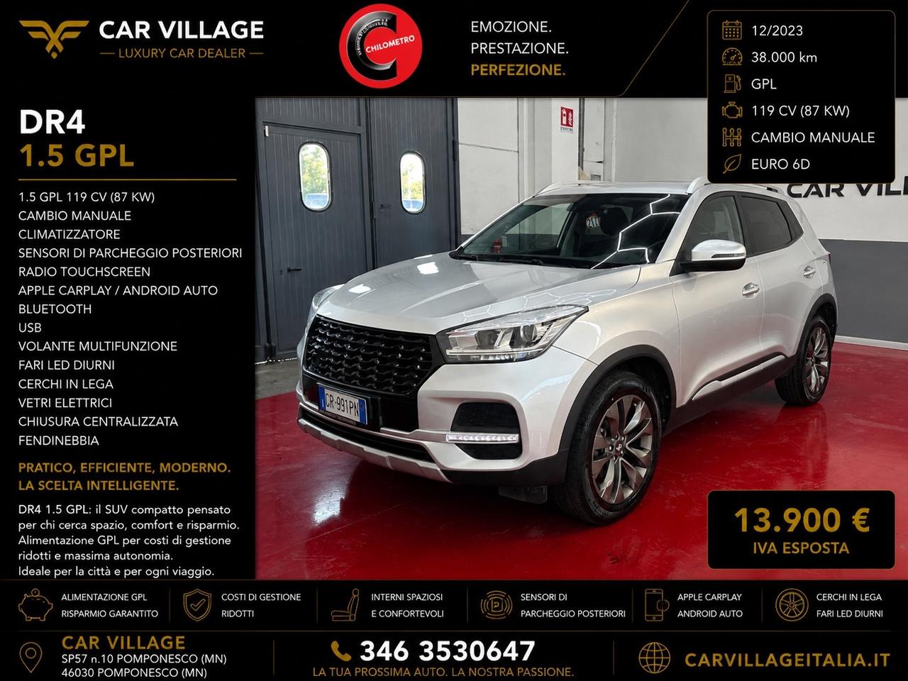Dr 4.0 1.5 Bi-Fuel GPL