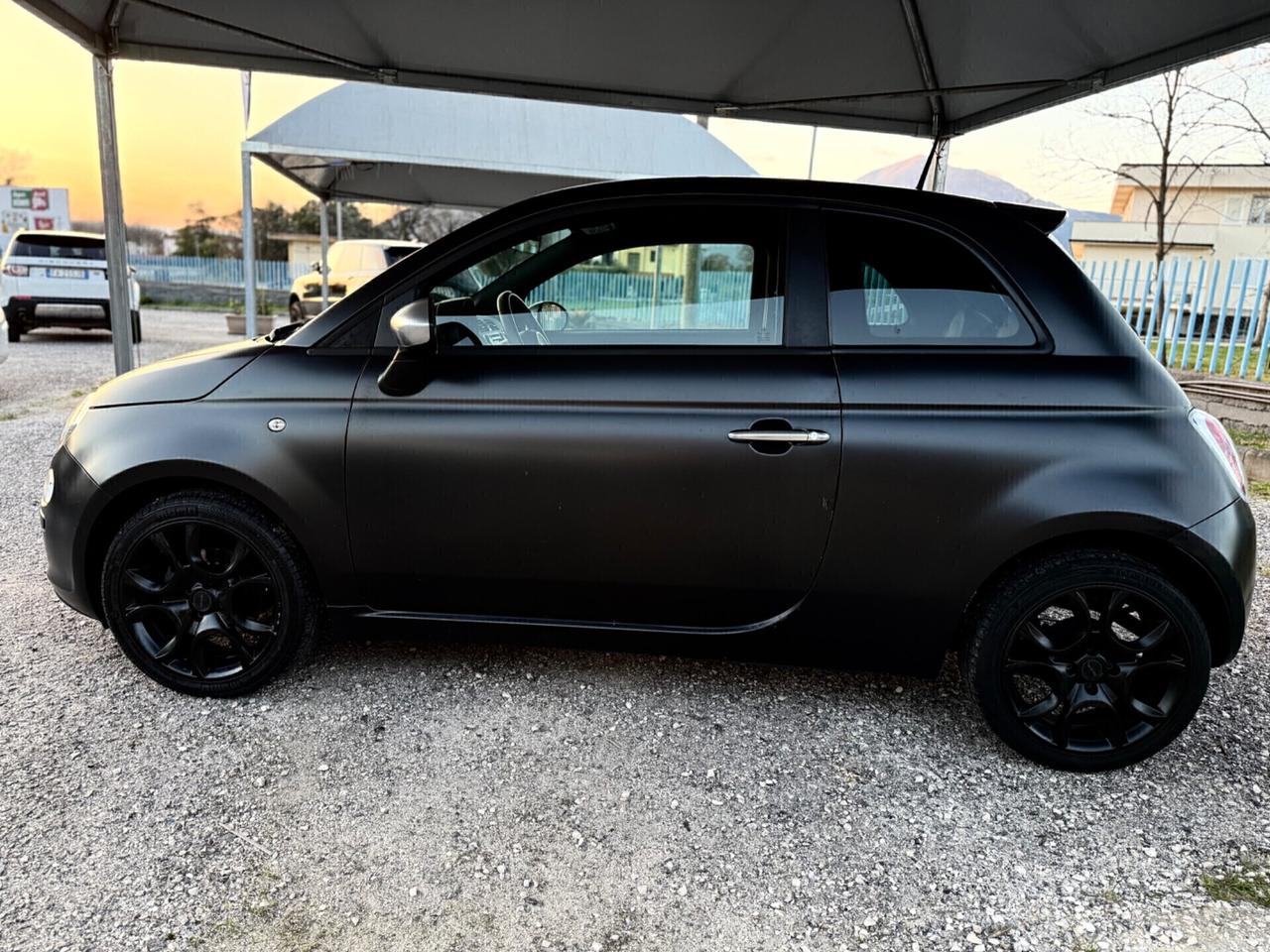 Fiat 500 TwinAir Turbo BLACK MATT ANCHE NEOPATENTATI