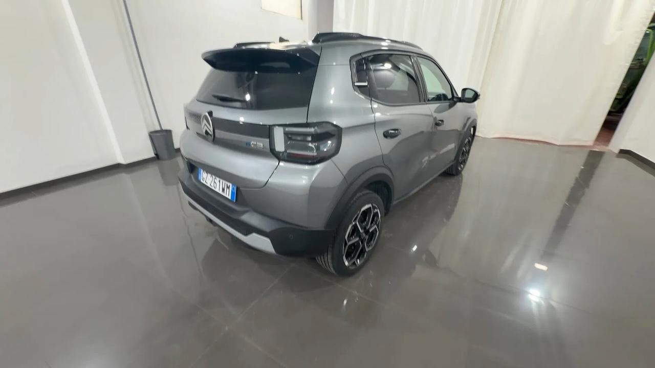 Citroen C3 e-C3 motore elettrico 113 CV Max