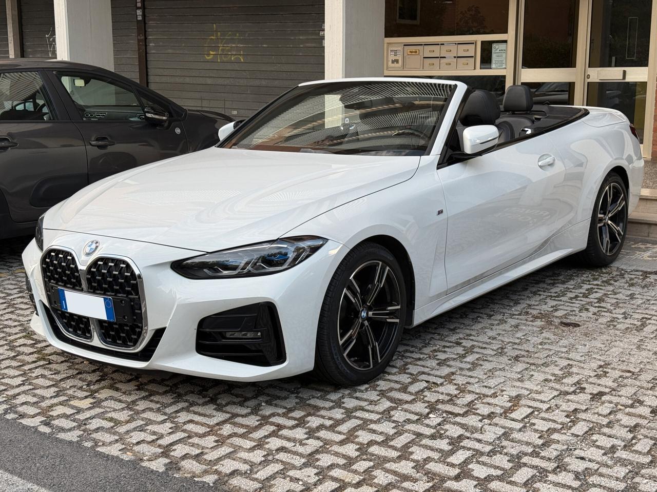 Bmw 420 i M Sport Cabrio full optional prezzo reale no vincolo finanziamento air scarf leve al volante