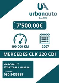 Mercedes-benz CLK 220 CDI cat Elegance