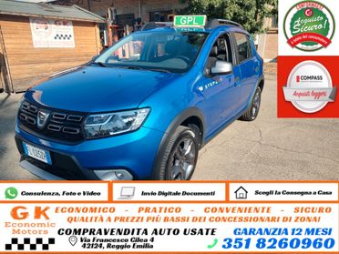 Dacia Sandero TCE 100, BENZINA\GPL, STEPWAY BRAVE, EURO 6B, OK NEOPATENTATI, GARANZIA L.12 MESI