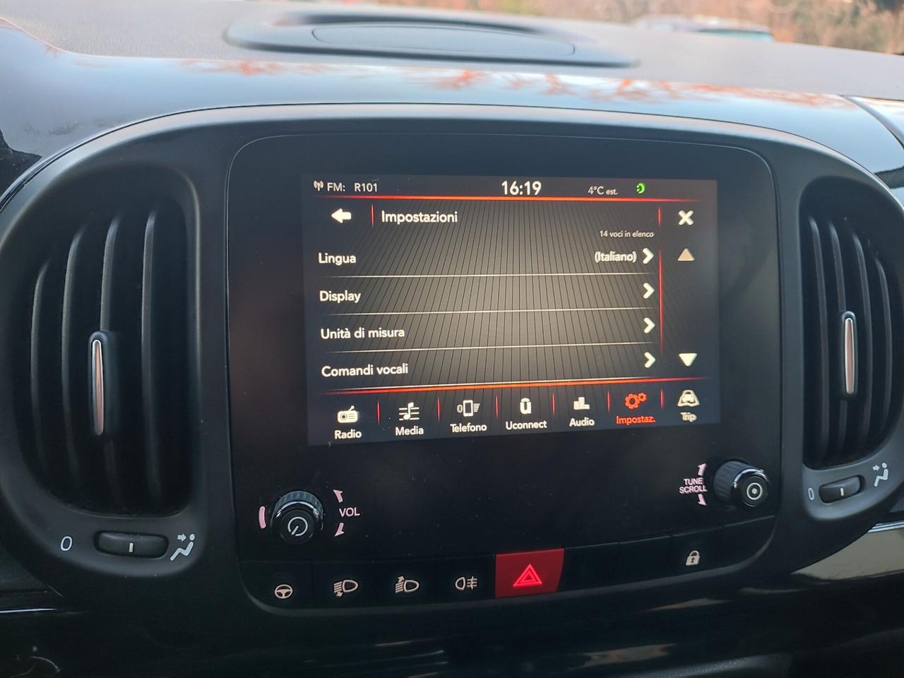 FIAT 500L CROSS DEL 2019 1.4BENZINA EURO6D POCHI KM