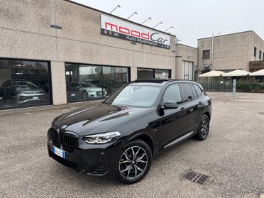 BMW X3 xdrive20d mhev 48V Msport TETTO PELLE FULL