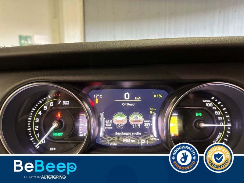 Jeep Wrangler UNLIMITED 2.0 ATX PHEV SAHARA 4XE AUTO