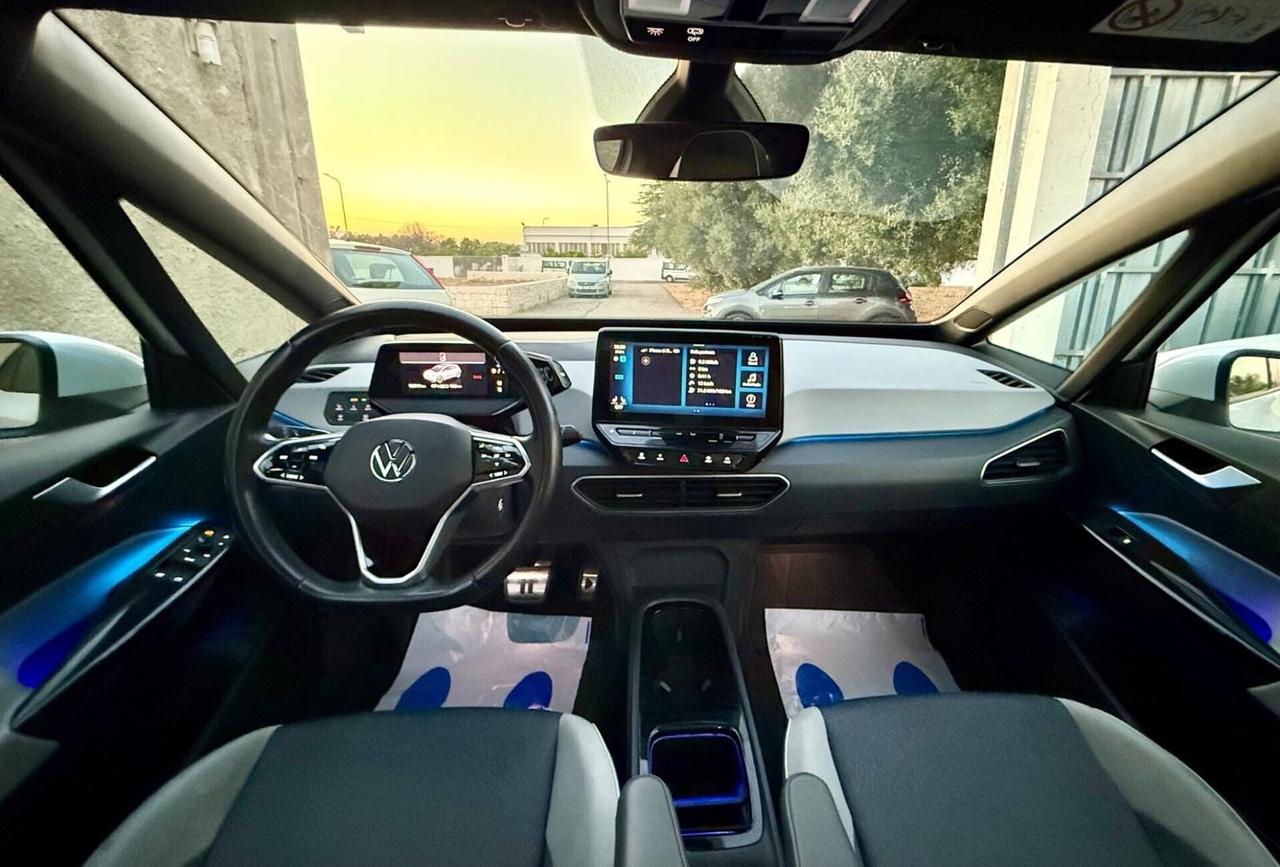 Volkswagen ID.3 58 kWh,Tetto panoramico,LED ambiete,Full LED,ecc.