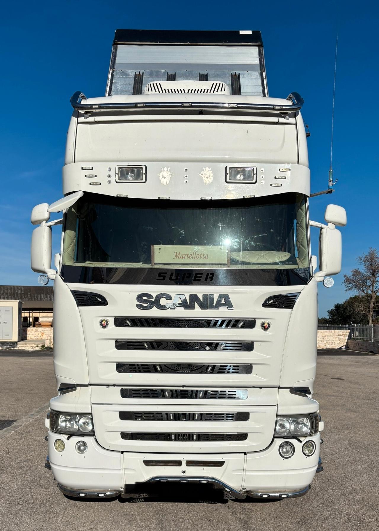SCANIA R-500 + RIMORCHIO CENTINATO