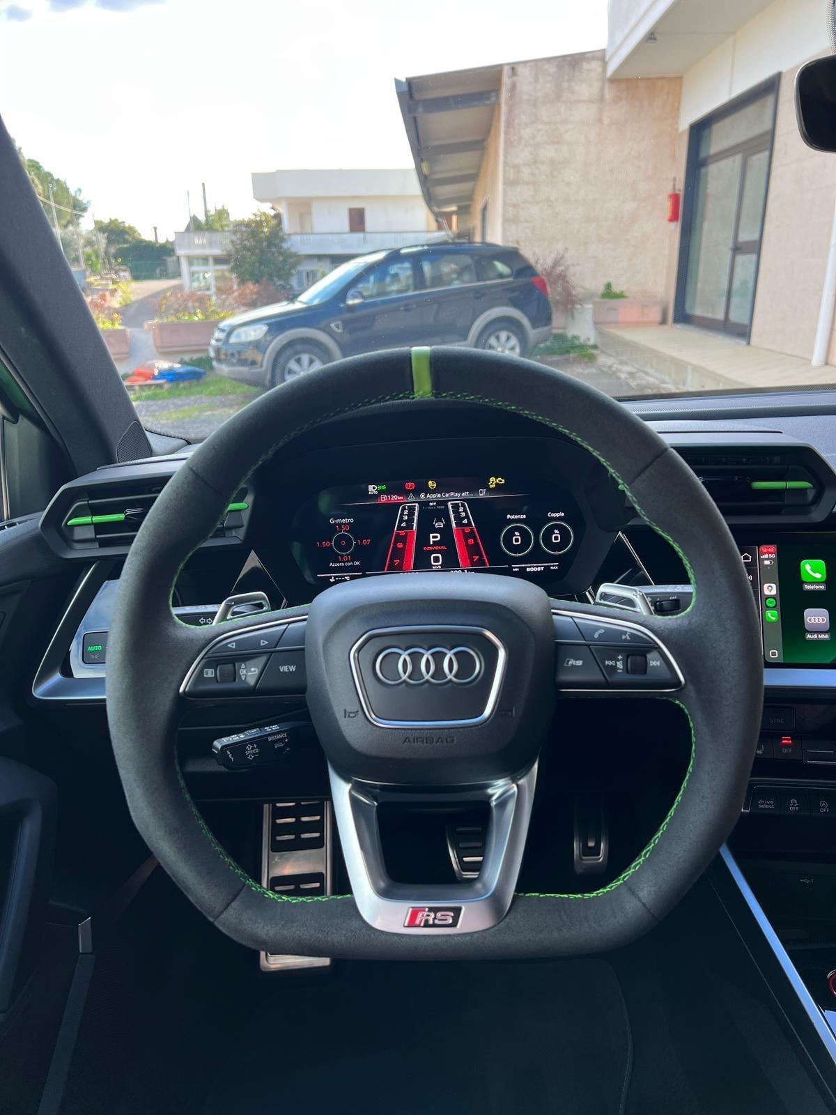 Audi RS3 Kyalami Green Carbon Pack