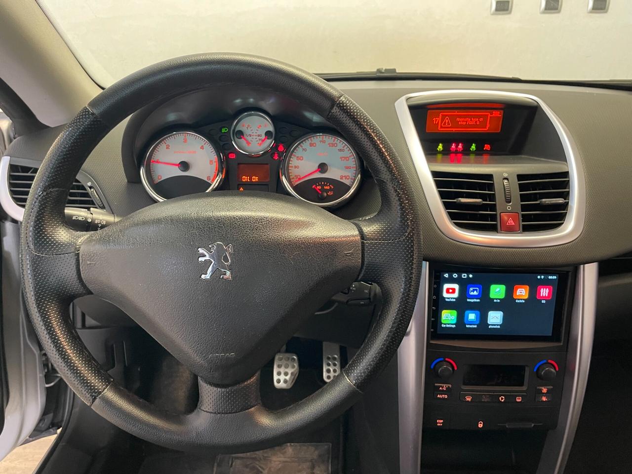 Peugeot 207 1.6 HDI 110CV CC Cabrio Féline tagliandata distribuzione