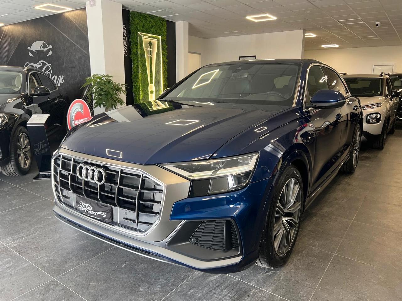 AUDI Q8 50 3.0 TDI MHEV S-LINE 286CV PELLE NAVI CAM QUATTRO ANNO 2021