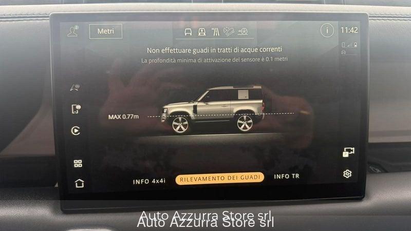 Land Rover Defender 90 3.0D I6 300CV AWD Auto X | IVA, UNIPRO, TAGLIANDI, UFF.ITA, TETTO, 22'', ACC