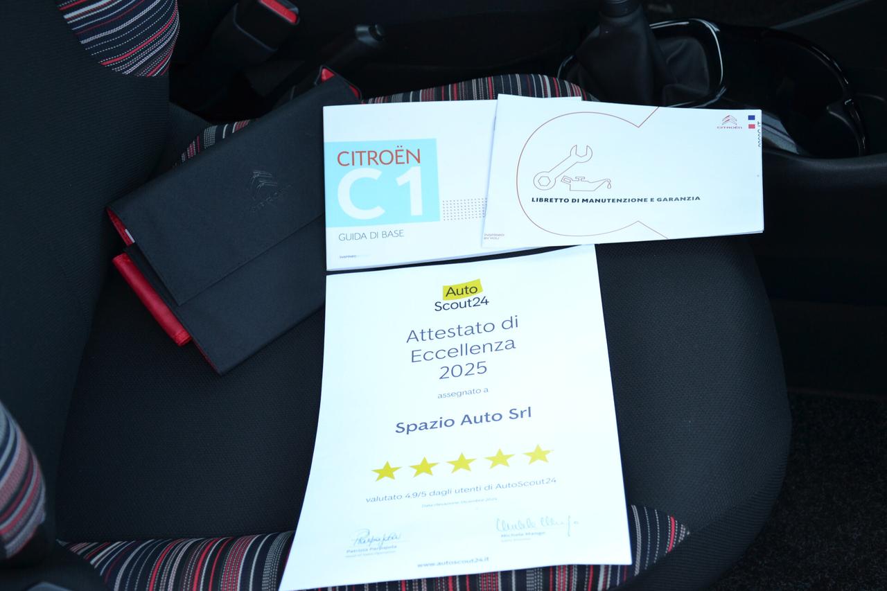 Citroen C1 1.0 VTi 72CV **PREZZO VERO**OK NEOPATENTATI**