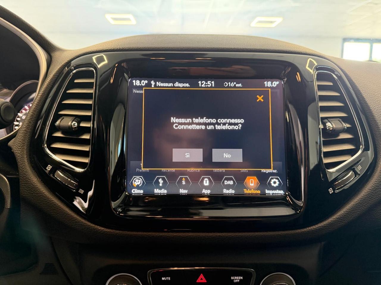 JEEP COMPASS LIMITED 2.0 MJT 4X4 140CV PELLE NAVI CRUISE ANNO 2019