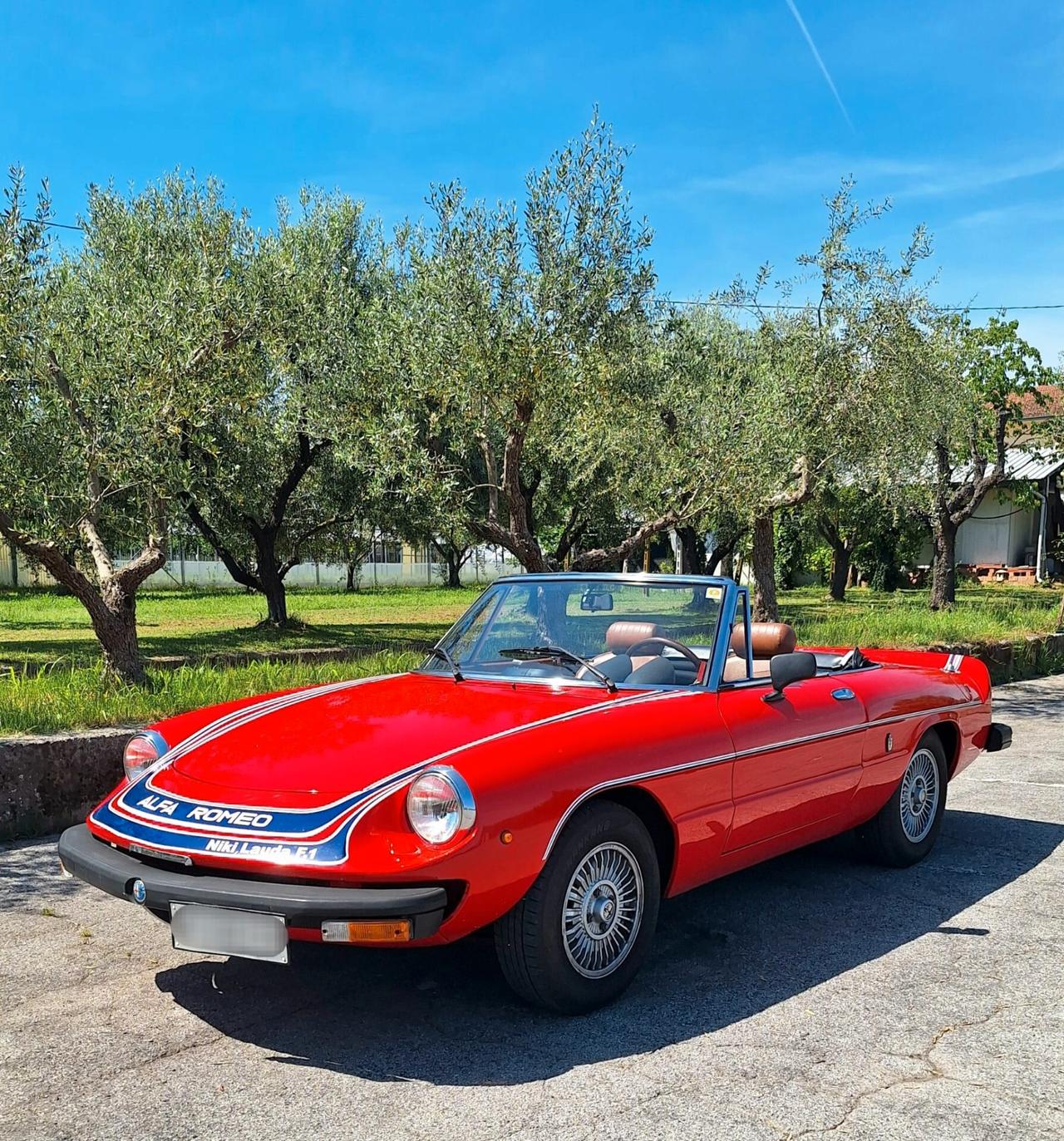 Alfa Romeo Spider Duetto 2.0 Veloce NIKI LAUDA N° 154 di 350 Prodotte