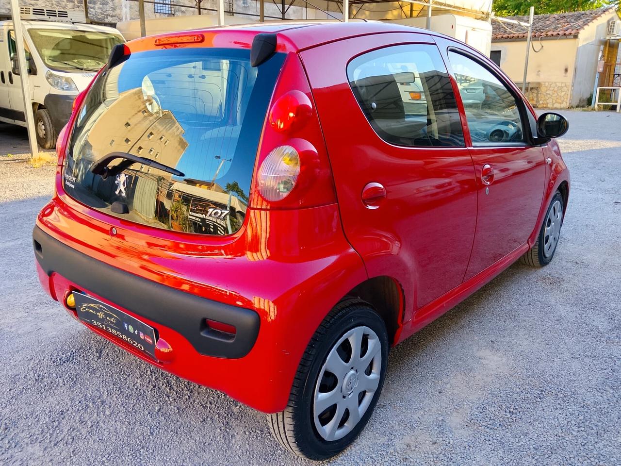 Peugeot 107 1.0 68CV 5p. Desir 71.000km Unico proprietario