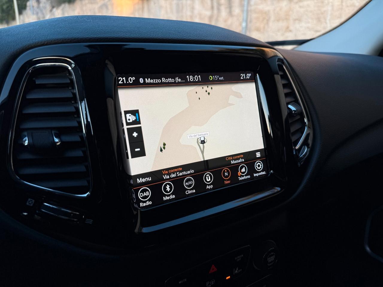 Jeep Compass LIMITED/1.6 120CV/CERCHI 18/CAR PLAY