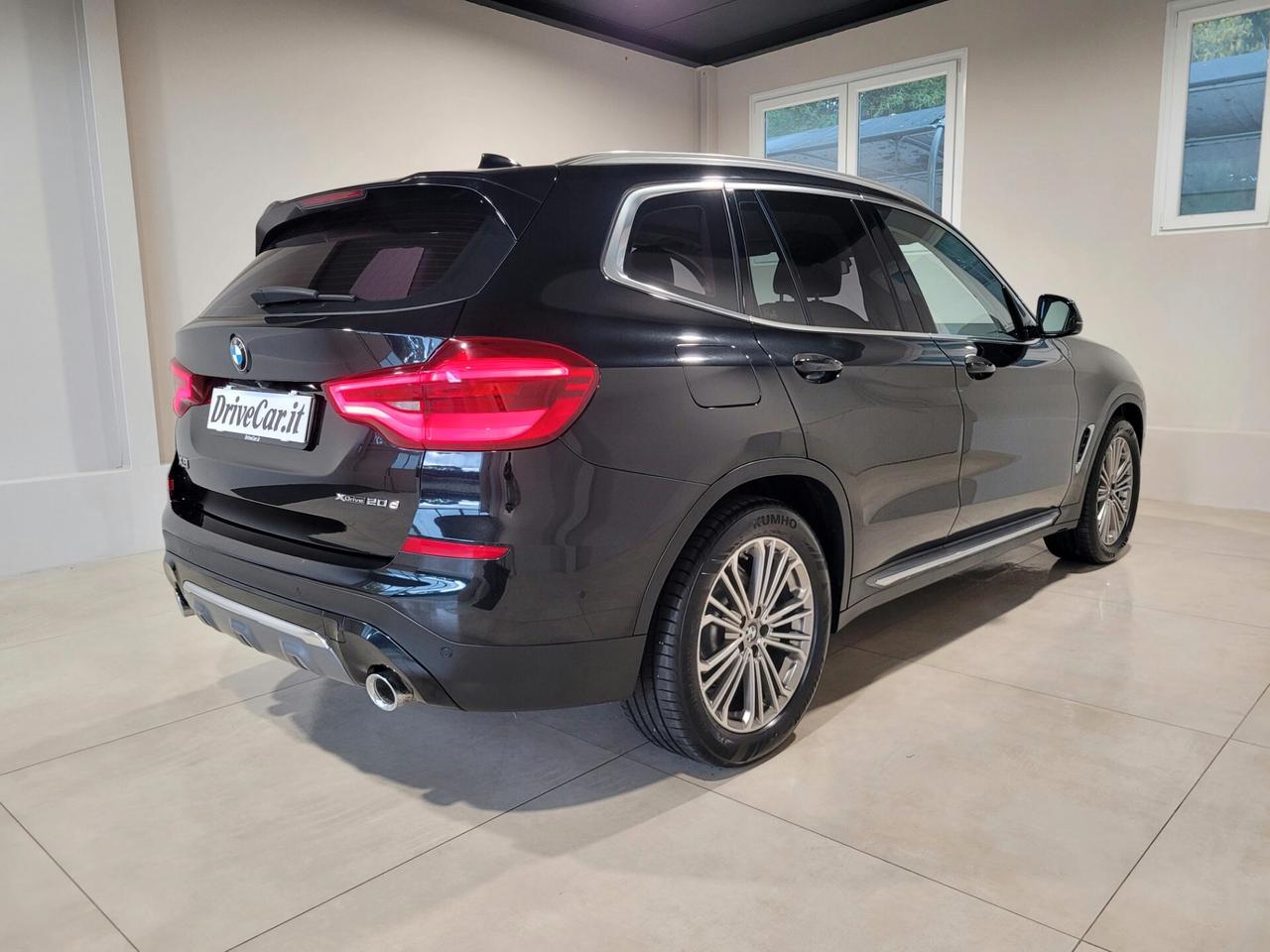 BMW X3 XDRIVE 20D LUXURY 190CV STEPTRONIC PELLE NAVI C19