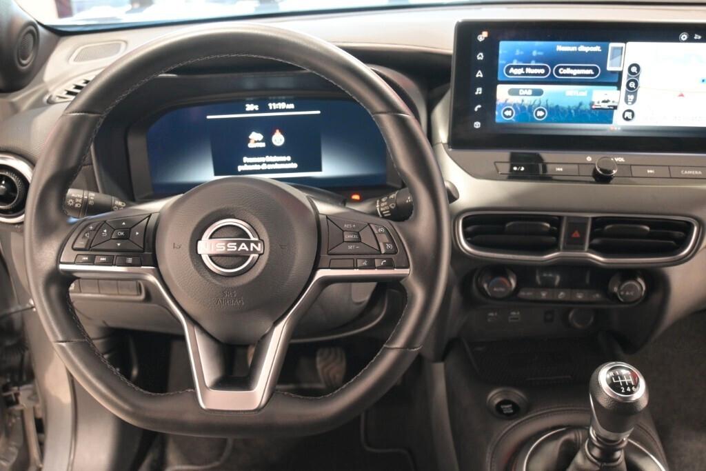 NISSAN JUKE 1.0 DIG-T 114CV 6M. N-CONNECTA ( MIRROR - NAVI - PDC - TELECAMERA POST. - FARI LED - DIGITAL COCKPIT )