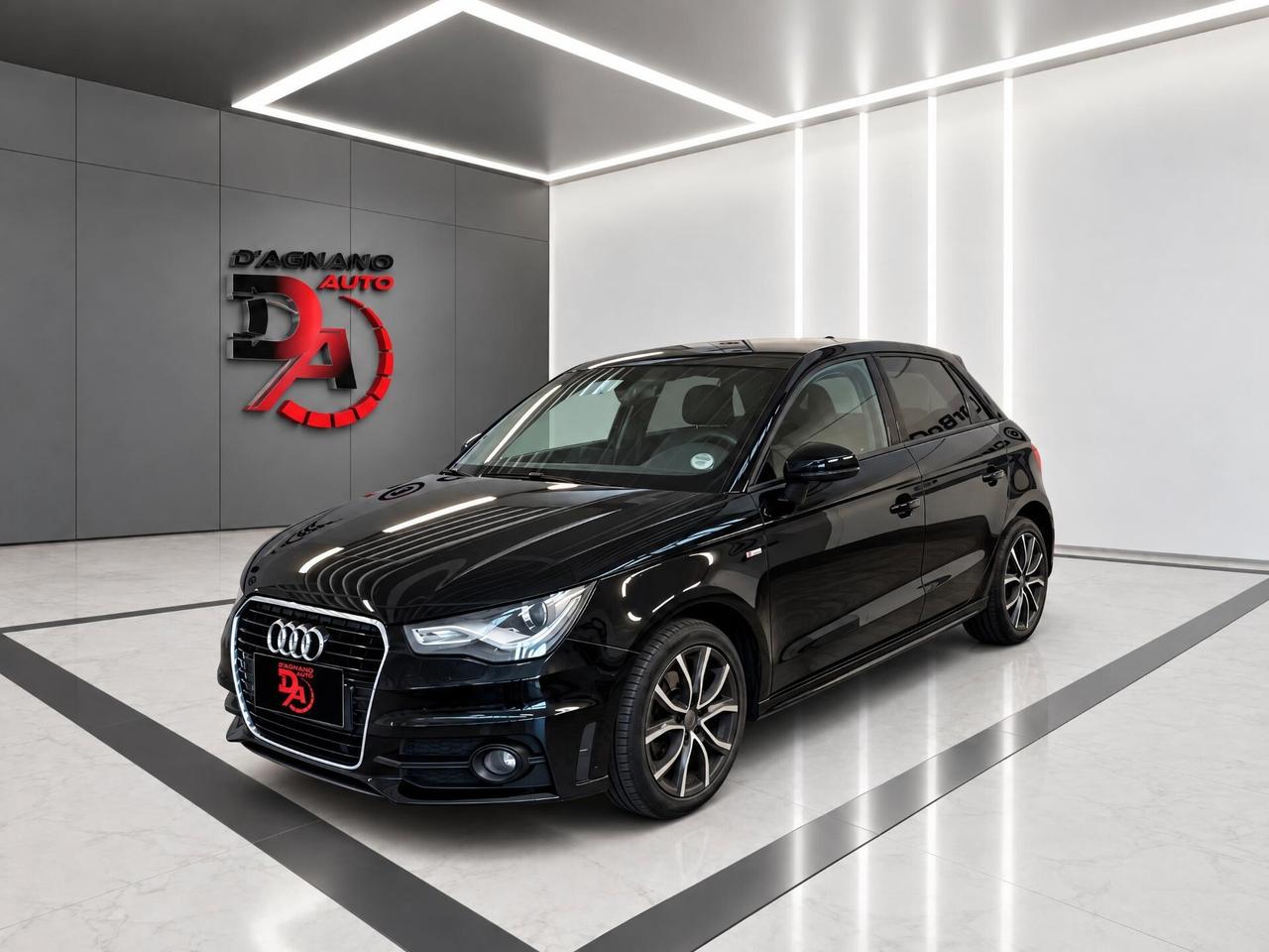 AUDI A1 SPORTBACK 1.6 S LINE 105CV — CAMBIO MANUALE, INTERNI MISTO PELLE