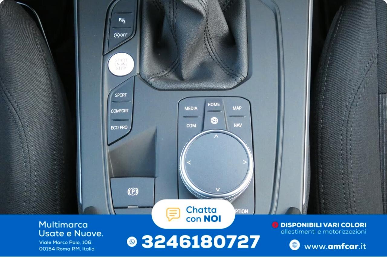 BMW 118i Advantage Cambio manuale navi