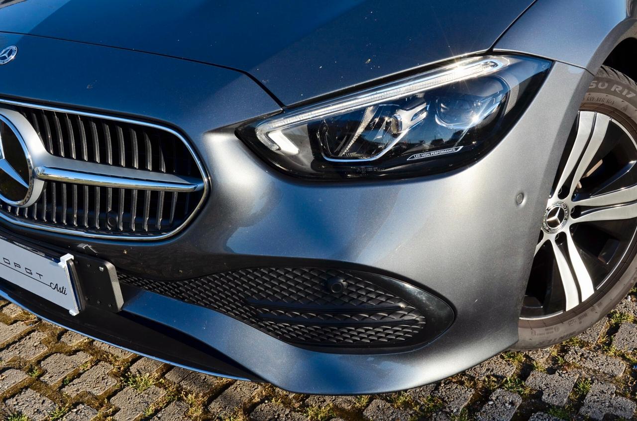 MERCEDES-BENZ C 220d SW MHEV SPORT 200cv AUTO, UFF ITALIANA, EURO 6D, FARI LED, RETROCAMERA, LUCI AMBIENTE, PERMUTE