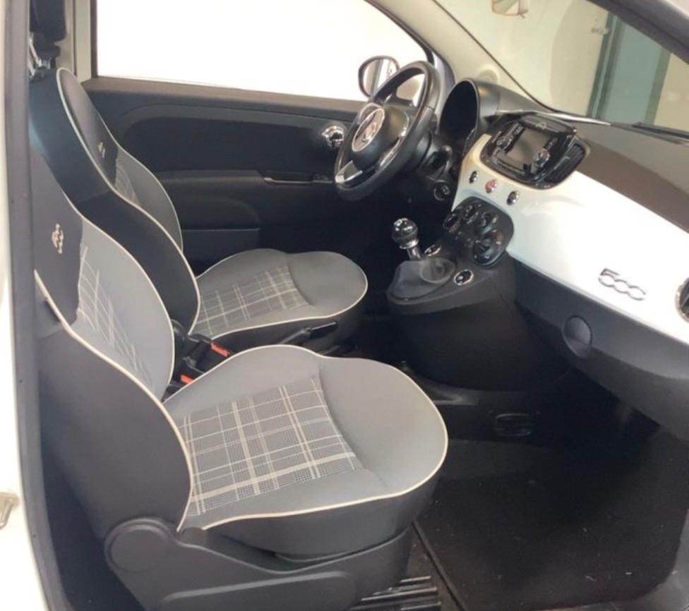 Fiat 500 1.2 Lounge-km 77500-