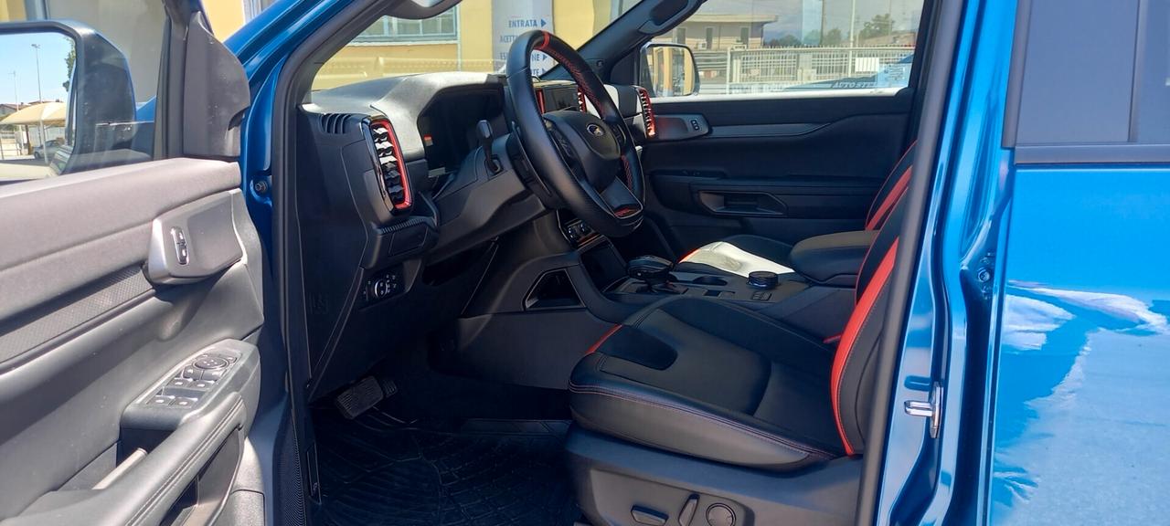 Ford Ranger Raptor Performance CC. 2.000 CV. 210 Ecoblue Turbodiesel Euro 6D 4WD DC 5 Porte 5 Posti Autocarro 1a Imm.ne Nov. 2023 SOLO 11.090 KM..!!!