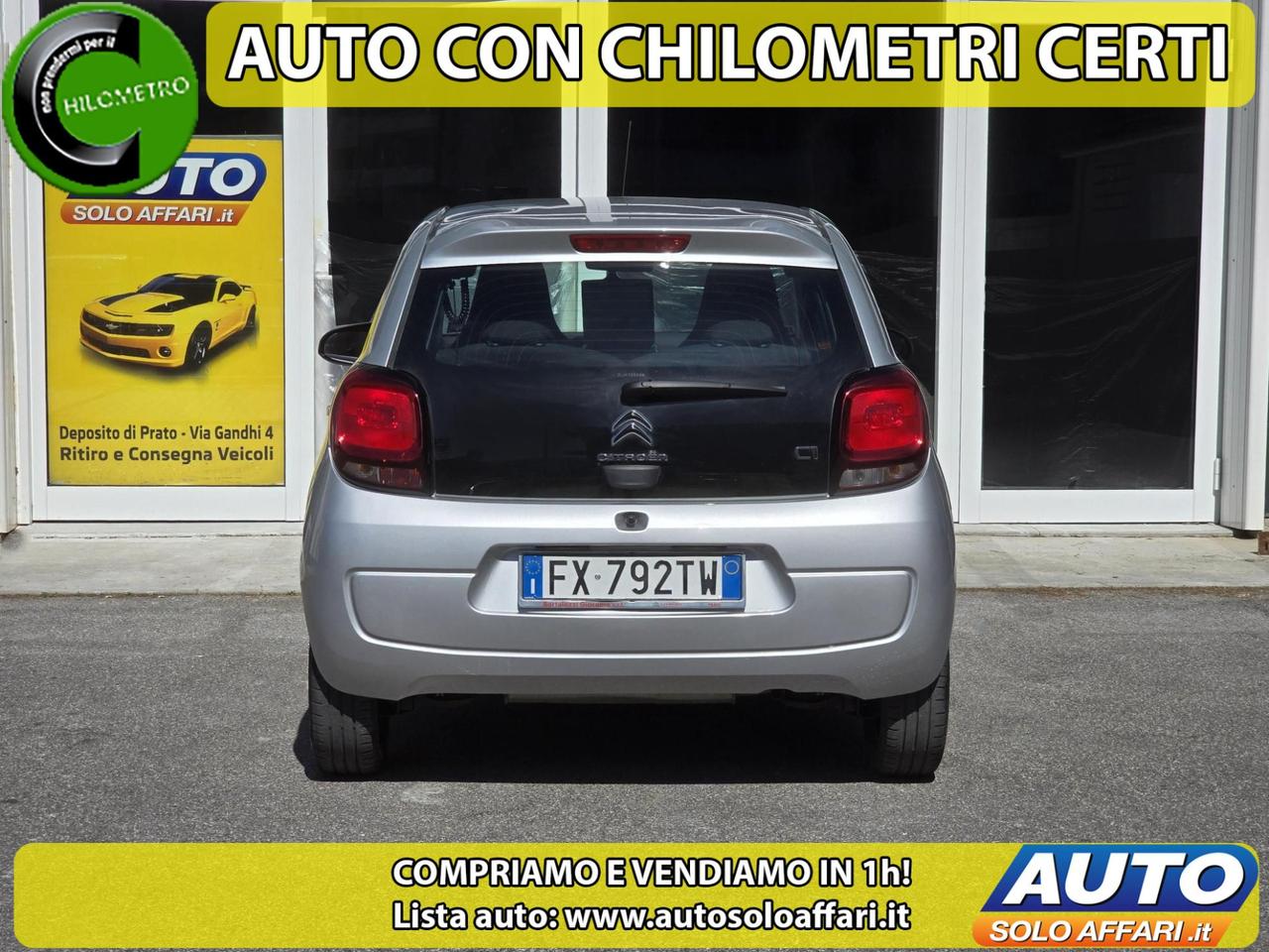 Citroen C1 5 Porte C1 5P 1.0 VTI 72CV EU6C 59.000KM - TASSO ZERO!!