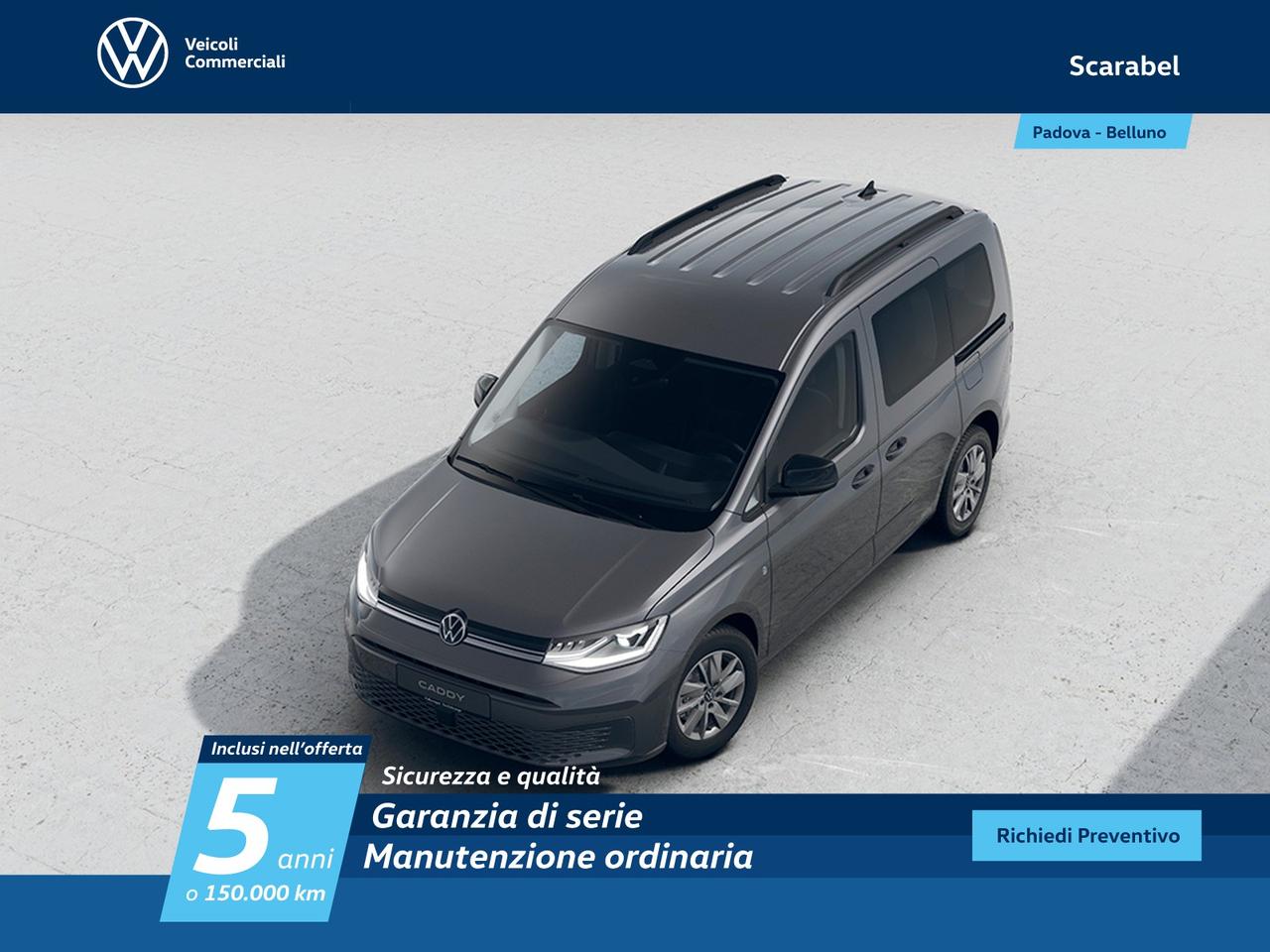 Volkswagen Caddy 2.0 tdi 122cv 4motion life