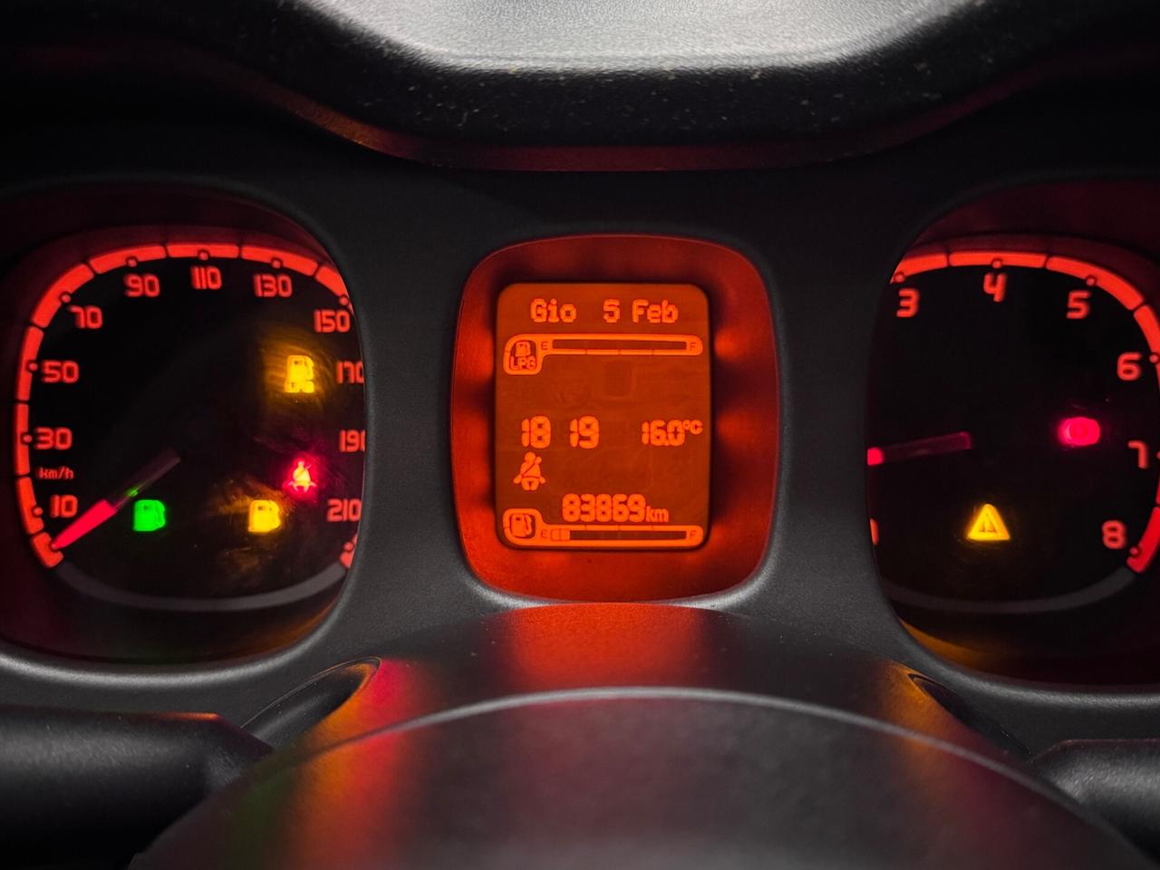 FIAT PANDA CROSS 1.2 GPL CASA MADRE