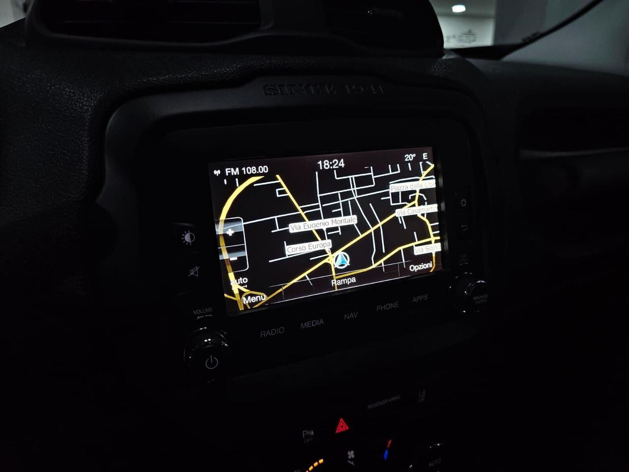 NUOVA JEEP RENEGADE LIMITED 1.6 MJT 120CV