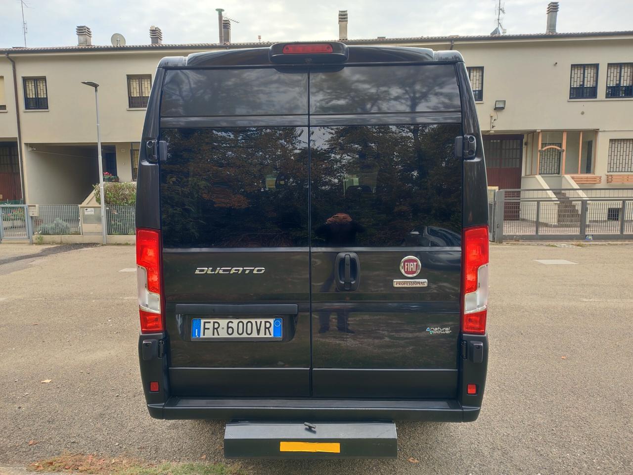 FIAT DUCATO 2018 A METANO 9POSTI PEDANA DISABILI EURO6D