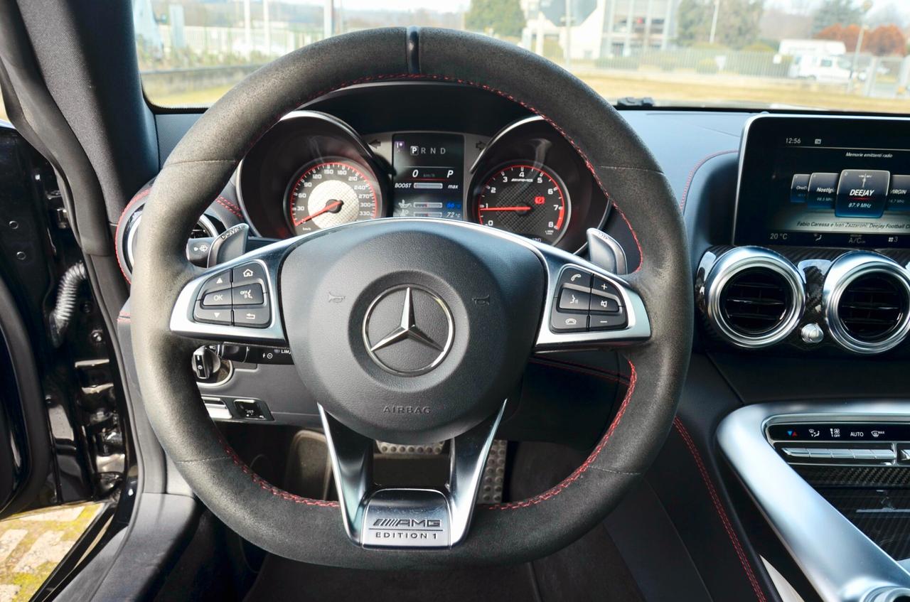 MERCEDES-BENZ AMG GT S 4.0 EDITION 1 510cv AUTO, UFF ITALIANA, SERVICE MERCEDES, SCARICO SPORTIVO, TETTO, SOSPENSIONI ADATTIVE, NIGHT PACK, INSERTI IN CARBONIO, FULL LED, PERMUTE