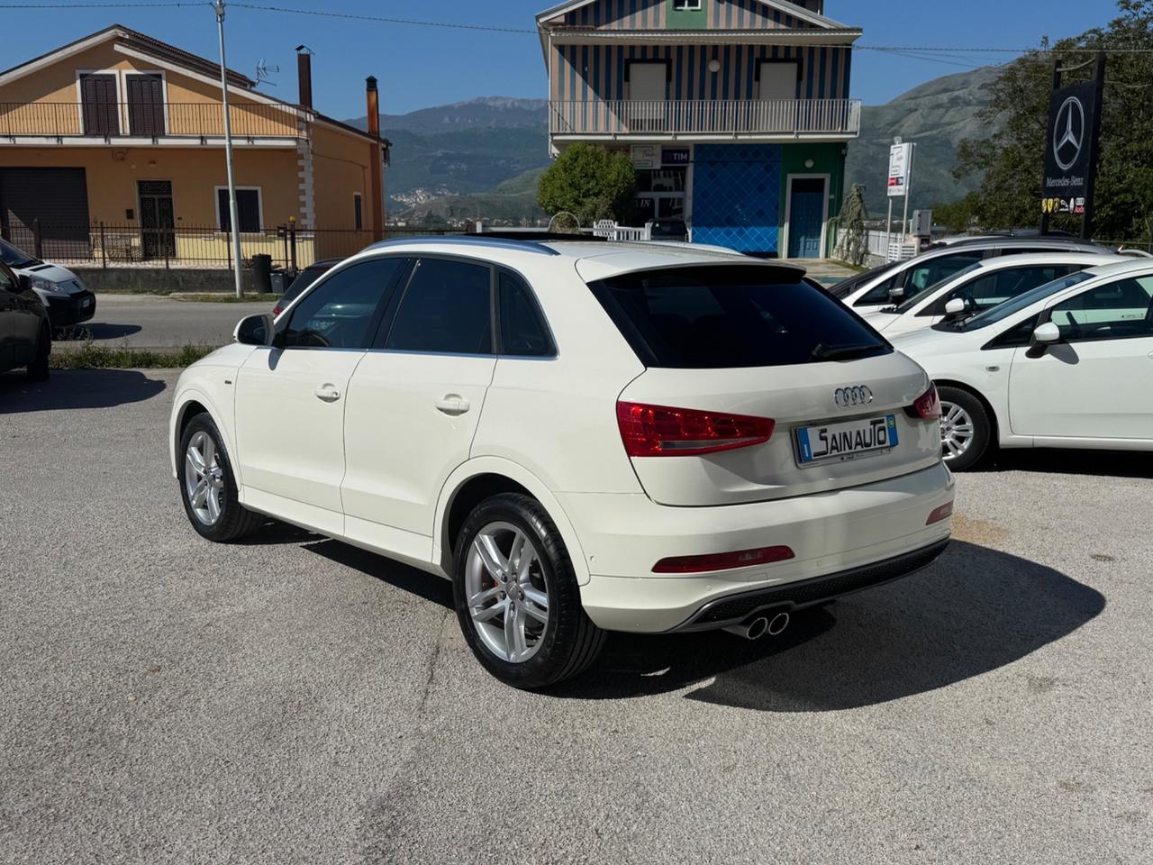 Audi Q3 2.0 tdi sline interno esterno tetto garanzia