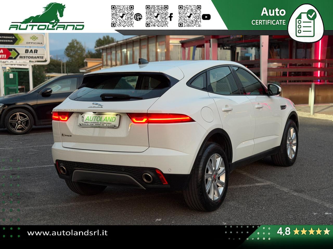 Jaguar E-Pace 2.0 i4 S awd 200cv Servive Jaguar Garanzia fino 36