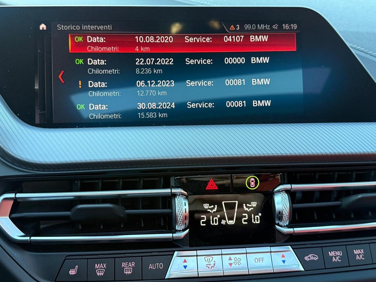 BMW 118D 150cv MSPORT NAVI LED TETTO UNICOPROPRIETARIO 2020