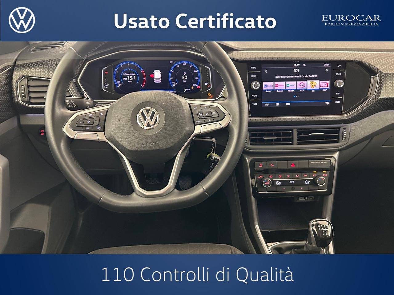 Volkswagen T-Cross 1.0 tsi advanced 115cv