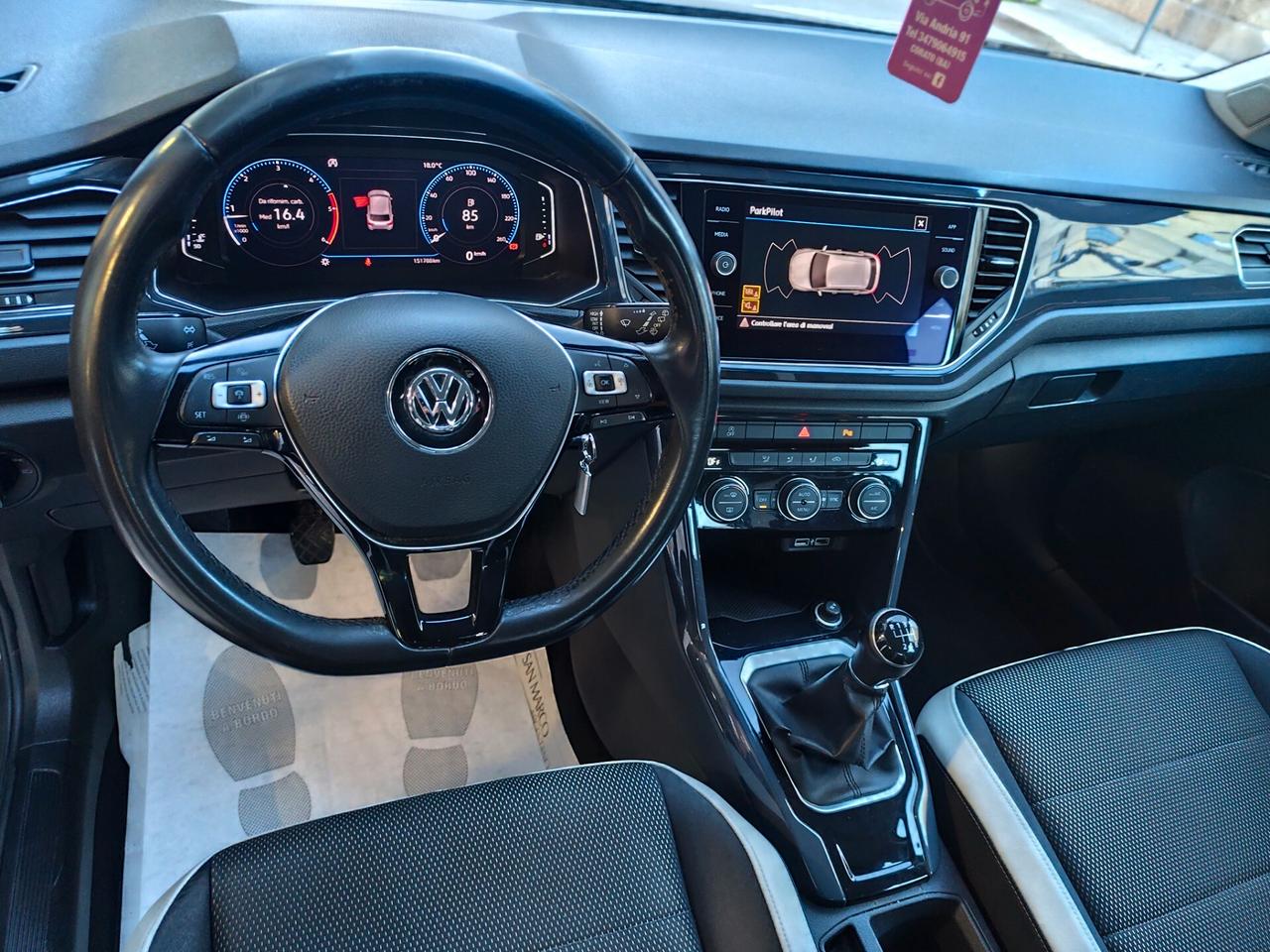 Volkswagen T-Roc 1.6 TDI 115CV DIESEL PERFETTA